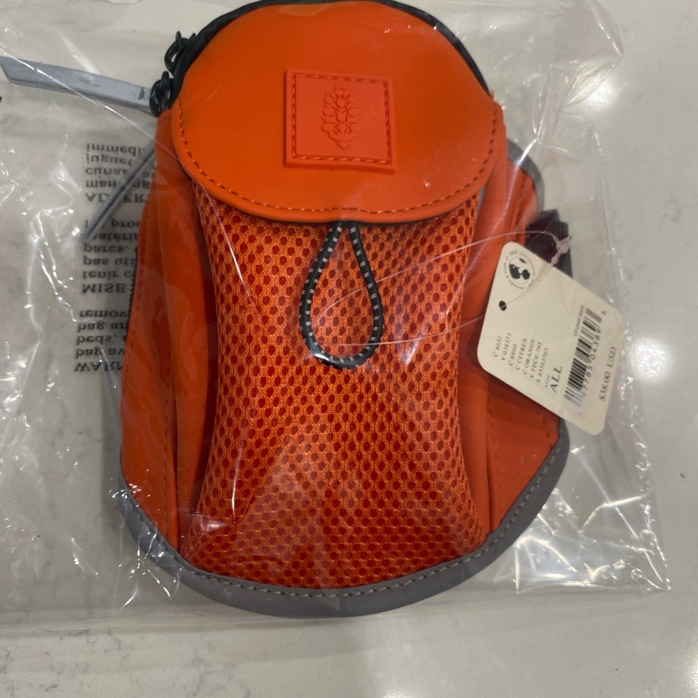 Free People On Track athletic armband citrus color